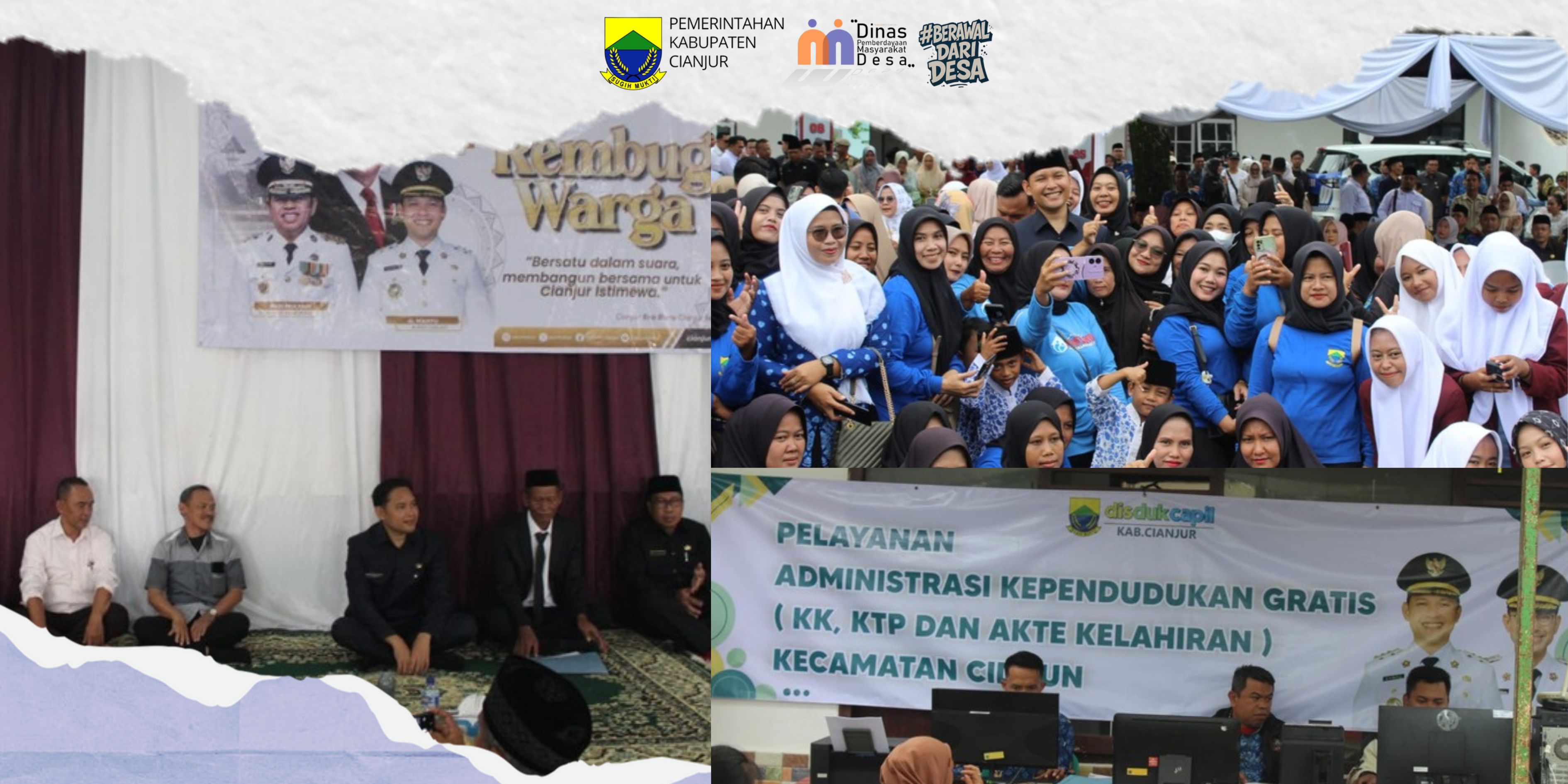 REMBUG WARGA DESA CISALAK KECAMATAN CIDAUN